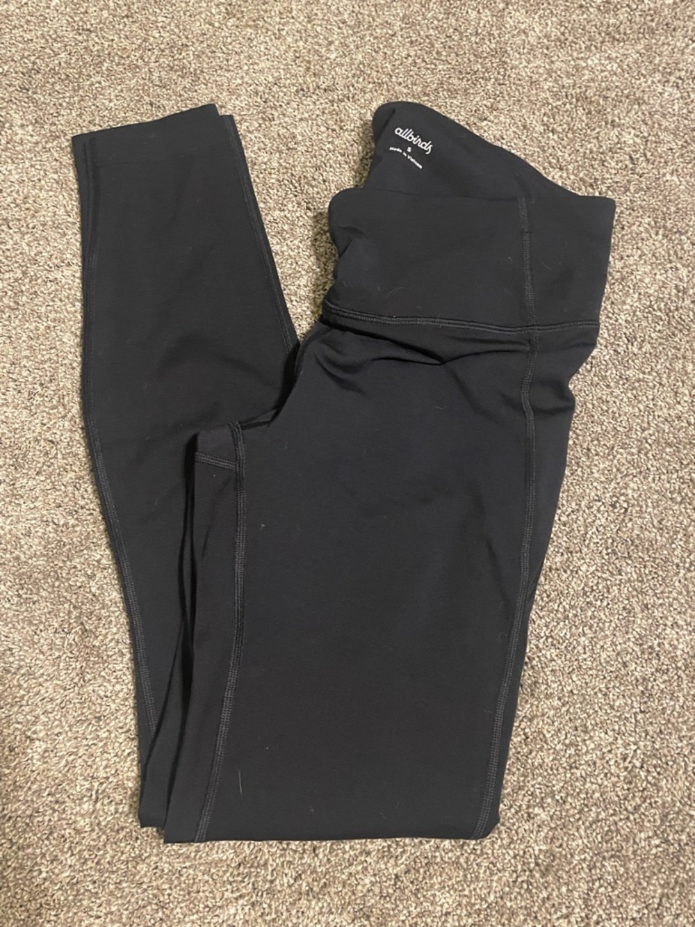 allbirds Black Sculpting High-Rise Leggings